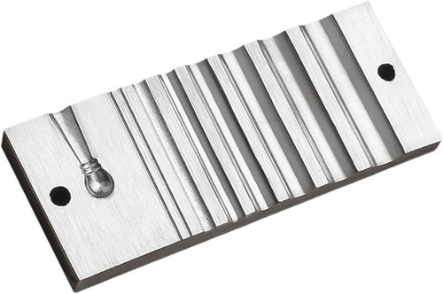 Semicircular swage block - semicircular, for