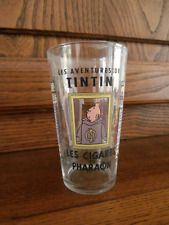 GLASS AMORA - The Adventures of TINTIN / THE CIGARS OF THE PHARAOH