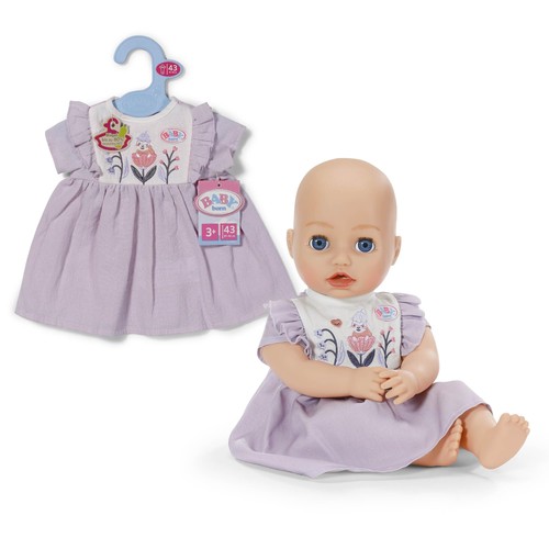 Baby born jurk bos met - -,
