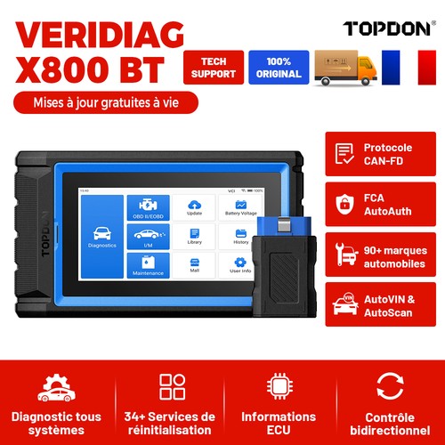 Topdon x800 outil - x800,