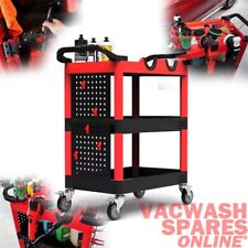 MAXSHINE DETAILING TROLLEY CART STORAGE -FOR POLISHERS -BRUSHES -BOTTLES -CLOTHS