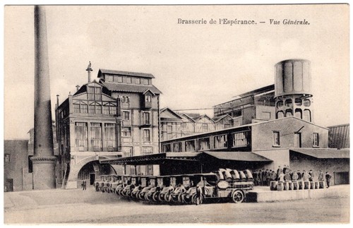 Cpa brasserie esperance - brasserie, de