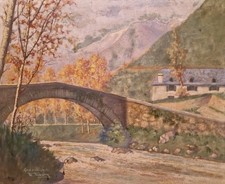 Ancien Tableau Peinture Huile