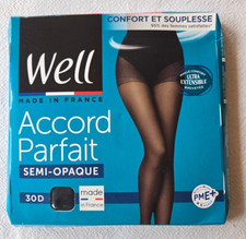 Collants noir taille 2, 30D