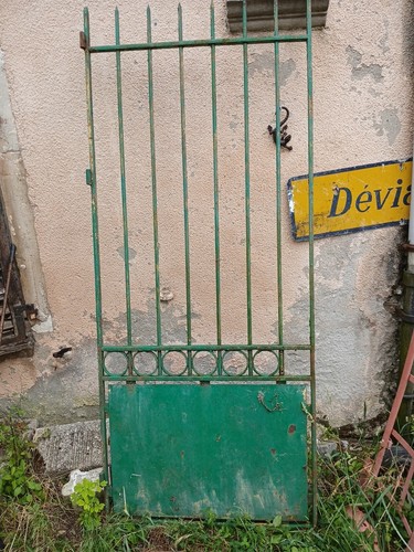 Portail fer forgé fonte - forgé, ou