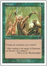 Magic MTG - Vitalité - 6ème Edition - EXC - FR