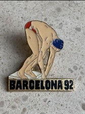 Pin’s Barcelona 92 Natation Jeux Olympiques •