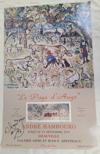Hambourg affiche vintage - affiche,