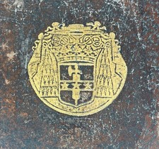 ✒ RELIURE AUX ARMES MAZARIN