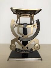 Antique Brass Letter Scale, BILATERAL
