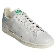 Adidas Originaux HOMME Stan Smith 80S Baskets Chaussures Blanc Rétro Neuf Og
