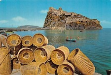 Postcard Ischia Bridge Aragonese Castle and Born 1972 (Naples)