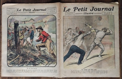 Petit journal 1922 accident - petit,