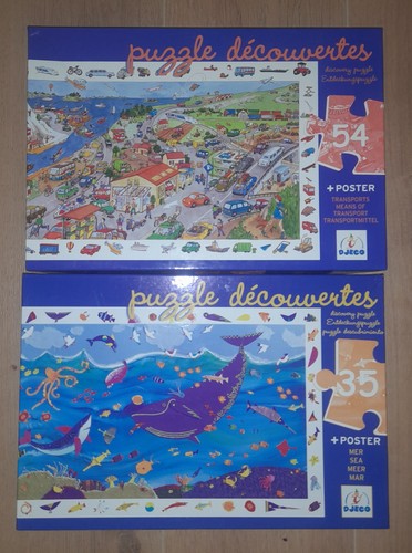 Lot puzzles djeco - 2,
