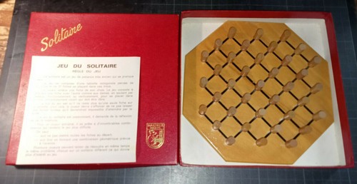 Vintage jeu solitaire - jeu, de