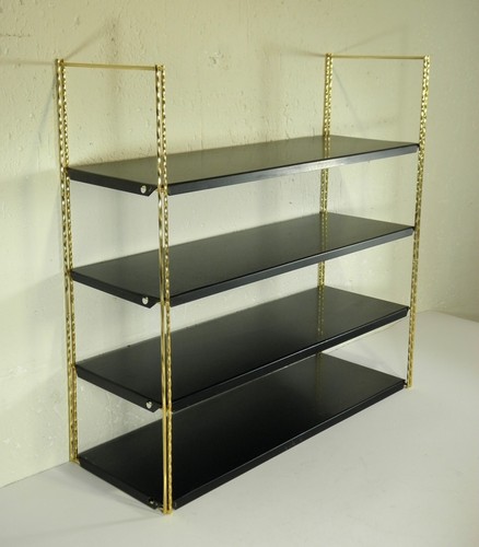 Etagère murale métal noir - , et
