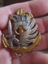 INSIGNE MILITAIRE PUCELLE BERET PARACHUTISTES COLONIAUX RPC AFN ALGERIE DRAGO 