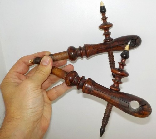 Pinces serre bobine bois - 2, en