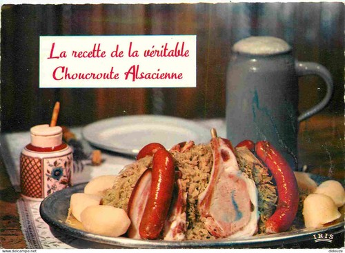 Carte postale recettes - postale,