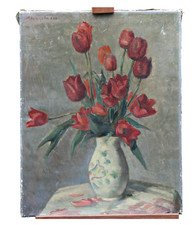 Huile Sur Toile Signé Willi