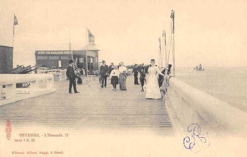 Cpa belgique ostende - cpa,