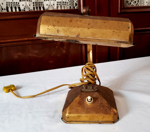 Ancienne lampe notaire - de,