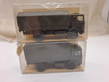 1/87 MAAG HO LOT 2 CAMIONS MILITAIRE VEHICULE MINIATURE TRAIN ELECTRIQUE 