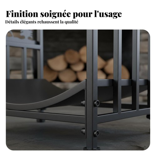 Support rangement bois de - support,