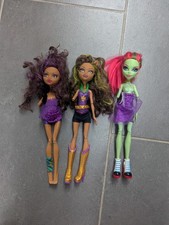 Lot 3 poupées Monster High
