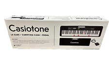 Casio Casiotone LK-S245 Keyboard with illuminated Keys Includes Case & Pedal