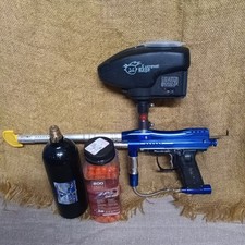 WOW!! EMarker Paintball Gun W/ Loader Hopper /Canister & Paint Balls!!
