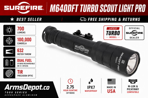 Surefire scout turbo black - scout,