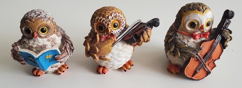 Chouette musicienne hibou - chouette,