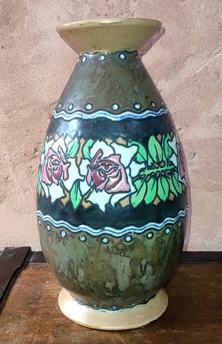 Vase art déco - grès, kéramis