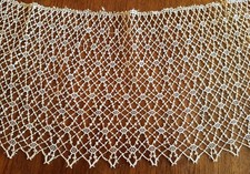 DENTELLE-  au filet début XXe