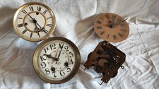 Lot of 4 Bulk Pendulum Clock Movements
