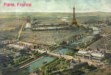 Paris France 1900, View of