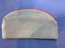MILITARIA BONNET DE POLICE BLEU HORIZON ET ROUGE