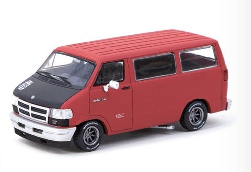 Dodge ram van red tarmac - dodge,