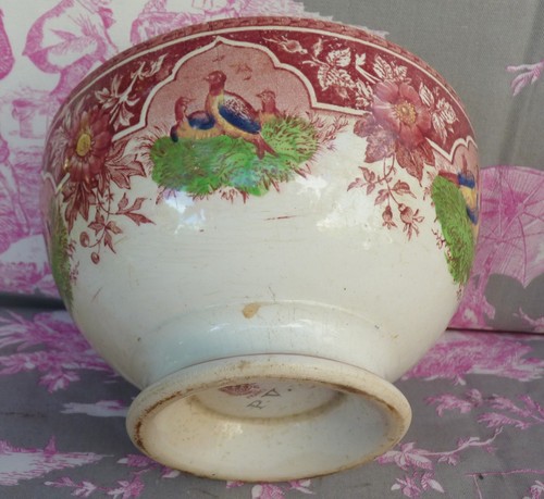 Grand bol ancien digoin - grand,