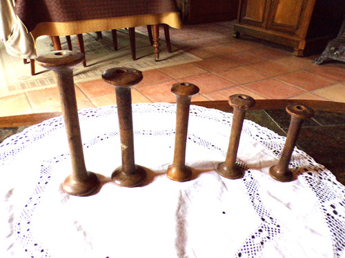 Anciennes grandes bobines - , en
