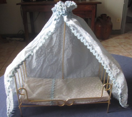 Ancien lit voile baldaquin - ancien,