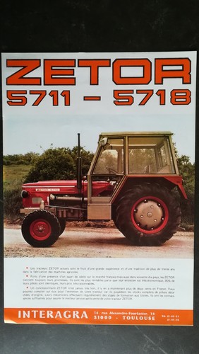 Brochure tracteur zetor - tracteur,