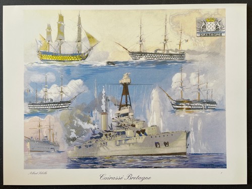 Cuirassé bretagne 1939 - cuirassé, v.