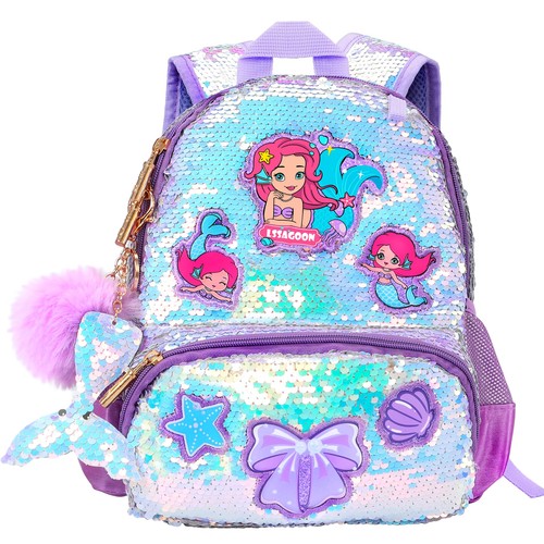 Sac dos fille sirene - dos,