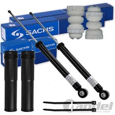 2X SACHS AMORTISSEURS + KIT DE PROTECTION ARRIÈRE Pour VW GOLF 7 SEAT LEON 5F