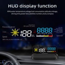 Voiture HUD affichage tête