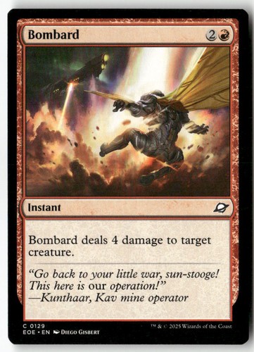 Bombard 129 common edge - 129, of