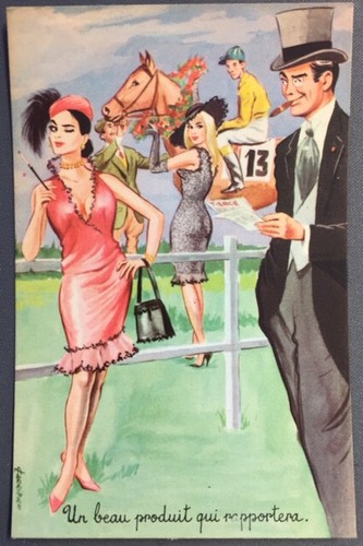 Carte postale humoristique - postale,