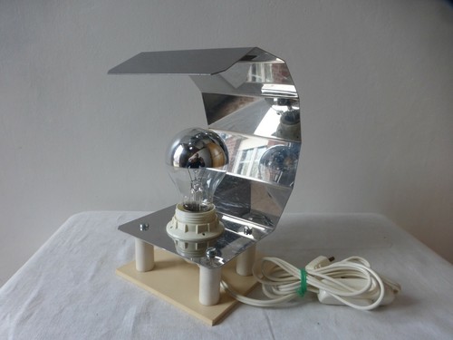 Lampe tôle inox années - inox.,